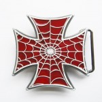 Пряжка «Spiderweb Cross» (эмаль)